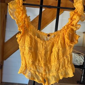Like New Free People Crop Top
